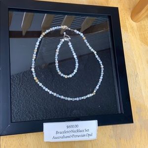 Bracelet and necklace set